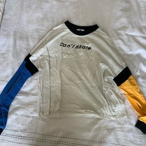 “can’t skate” long sleeve tee :)